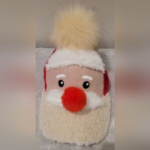 Festive Santa Hat with Pom Pom